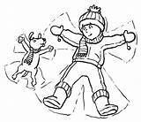 Coloring Pages Winter Snow Dog Kid January Printable Preschoolers Buddies Fun Clothing Clothes Print Color Sheets Preschool Getcolorings Getdrawings Popular sketch template