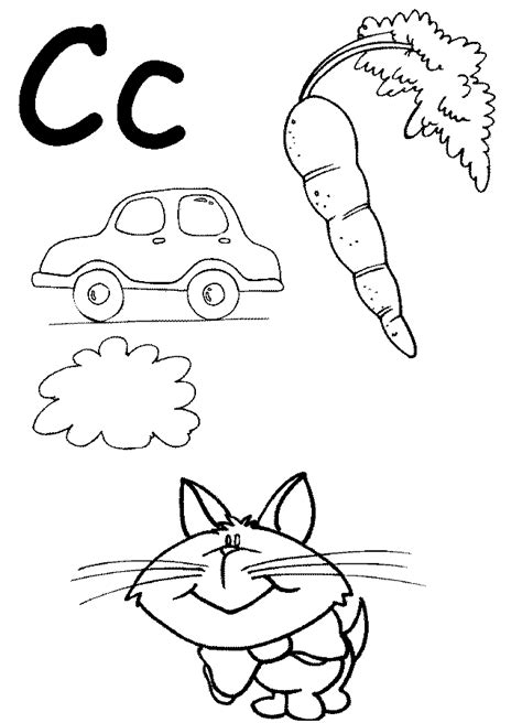preschool coloring pages alphabet coloring home
