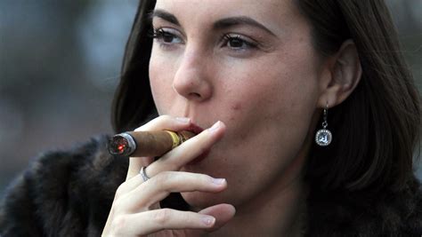 More Women Are Smoking Cigars