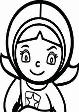 Wordgirl Pbs Kids Coloring Pages Word Girl Drawing Categories Clipartmag sketch template