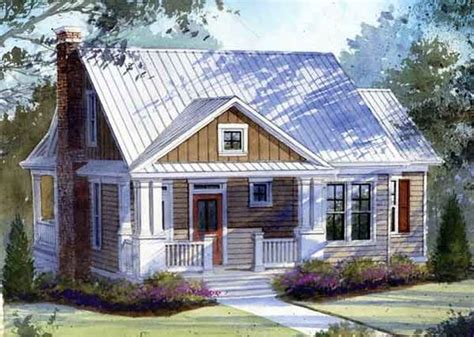 open floor plan  porch   sleep porch  craftsman house plans small cottage house