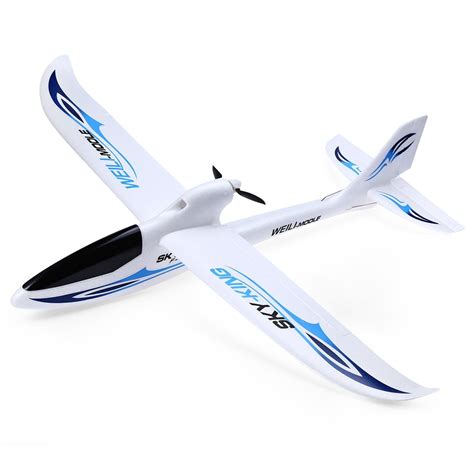 wltoys rc drone dron sky king  ch flying aircraft wingspan rtf airplane  lcd