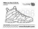 Sneaker Pages Kicksart sketch template