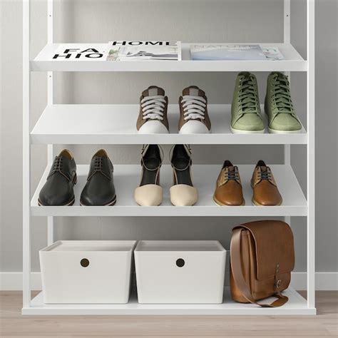 Platsa Open Shoe Storage Unit White Get It Here Ikea