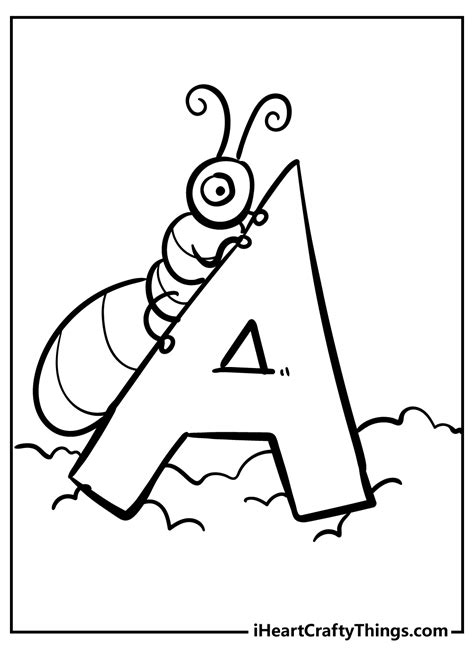 letter  printable coloring pages