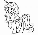 Twilight Coloring Pages Pony Little Getdrawings sketch template