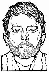 Line Radiohead Drawing Thom Yorke Portrait Artists Cliparts Drawings Clipart Clipartbest Coloring Flickr Use Library Sharing Deviantart Computer Designs Portraits sketch template