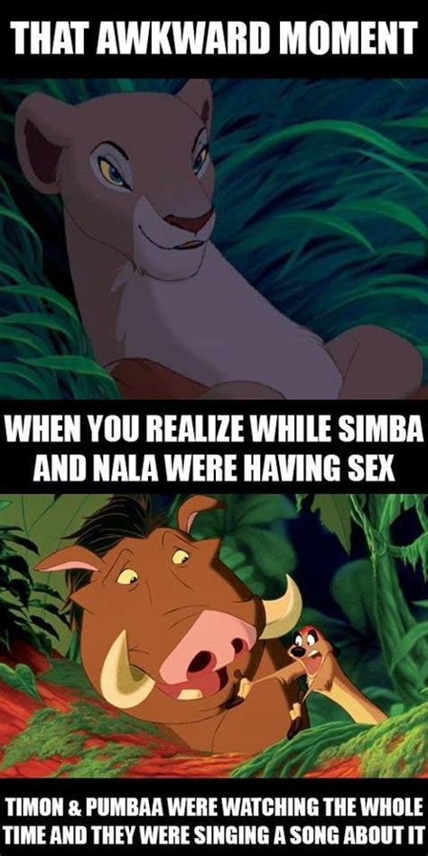 just realised this while watching the lion king funny