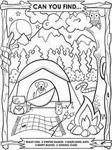 Camping Crayola Coloriage Smores sketch template