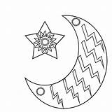 Moon Coloring Pages Print Adults sketch template