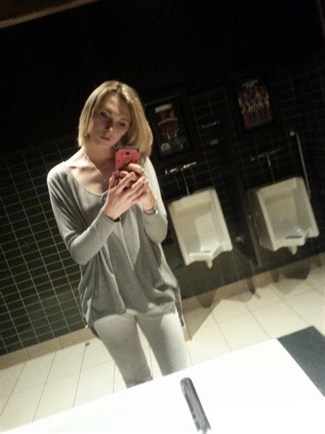 trans woman takes selfies in men s toilets to protest bathroom ban law