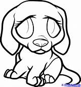 Sad Puppy Coloring Pages Cute Beagle Drawing Dog Anime Easy Cartoon Draw Step Drawings Print Printable Color Devil Getcolorings Paintingvalley sketch template