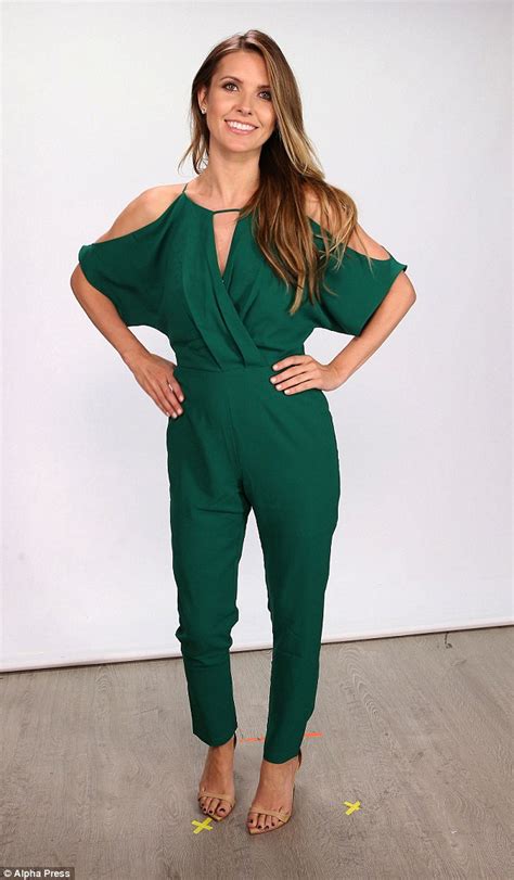 Audrina Patridge Sexy In Green Jumpsuit Celeblr