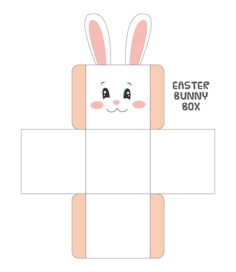 bunny box template