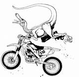 Coloring Dirt Bike Pages Motocross Printable Moto Cross Transportation Colouring Getdrawings sketch template