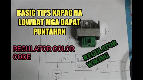 wire regulator wiring diagram  connectionrectifier voltages tutorial philippinesasia