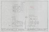 Drawing Bracket Orthographic Hand sketch template