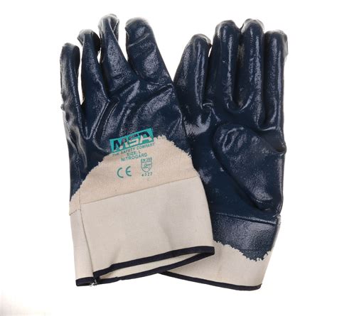 msa   heavy duty nitrile palm coated work gloves needcomau