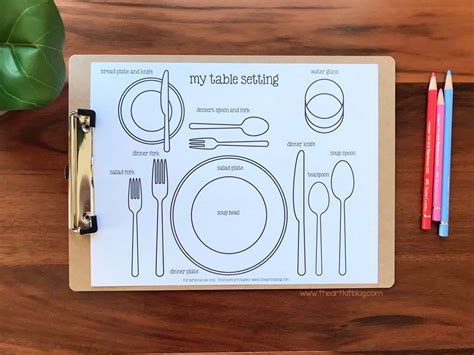 printable placemat