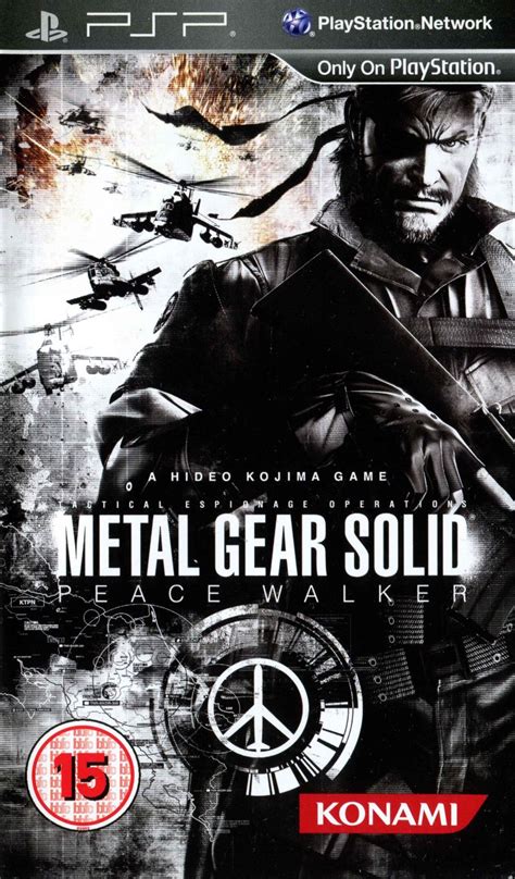 Metal Gear Solid Peace Walker 2010 Box Cover Art