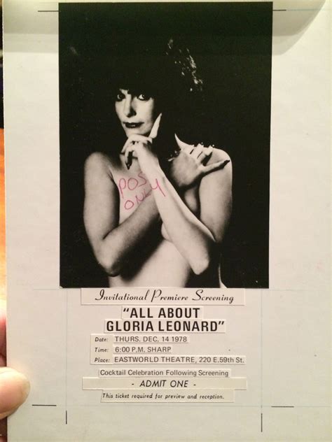 A Tribute To Porn Legend Gloria Leonard The Distribpix Blog