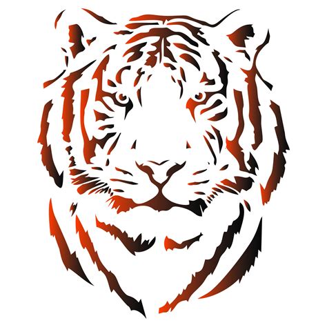 tiger pattern stencil  patterns