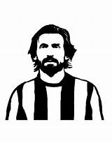 Pirlo Colorare Disegno Juventus Disegnidacolorareonline sketch template
