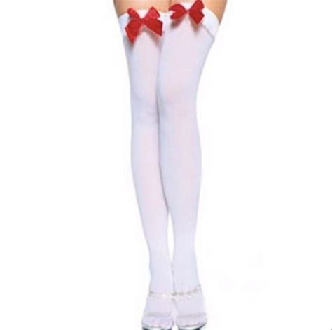 popular knee high white socks buy cheap knee high white socks lots from