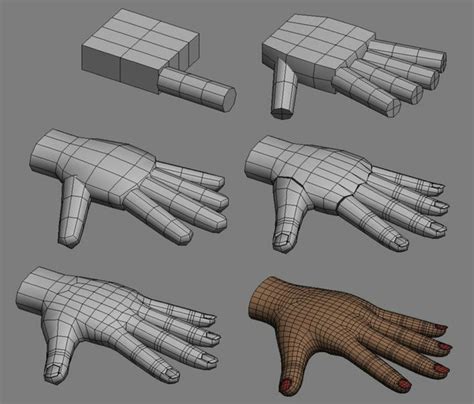 3d Hand Modelagem De Personagens Personagem Em 3d Animação 3d