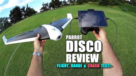 parrot disco review flightcrashrange test pros cons youtube