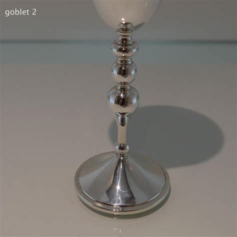 modern sterling silver pair of champagne flutes london 2000 asprey and