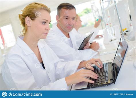 scientist conducting research stock photo image  profession