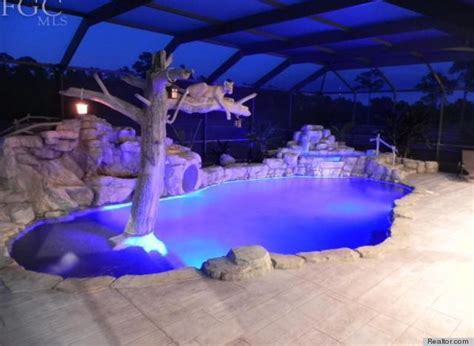 6 epic water slides that make a lavish swimming pool even better photos huffpost