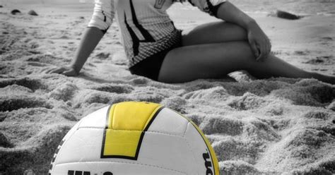 volleyball portrait at the beach photo by myle collins