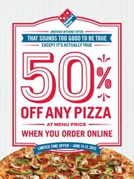 dominos pizza    frugal fritzie