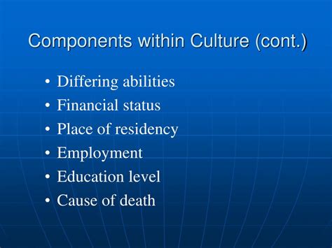 Ppt Cultural Considerations In Palliative And End Of Life Care