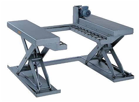stainless steel pallet lift   height powered conveyor gravity roller conveyor food