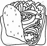 Coloring Food Pages Colorear Printable Taco Comida Sandwich Para Print Colouring Drinks Alimentos These Coloringpage Popular Imágenes Viewed Kb Size sketch template