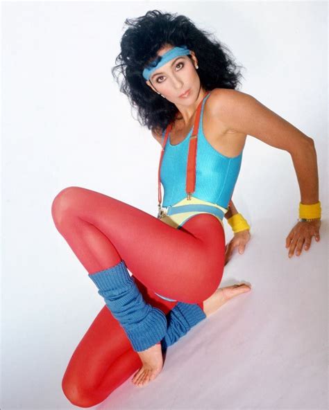 Cher 1982 Moda Ochentera Moda De Los 80 Moda De Los Años 80