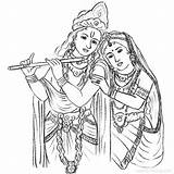 Krishna Yashoda Mother Xcolorings sketch template