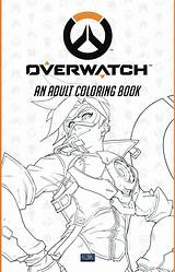 Coloring Overwatch Book Adult Sc Comic Thrilling Previewsworld sketch template