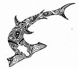 Polynesian Maori Hammerhead Hammer Tatuagens Requin Tatouage Tatuagem Tubarao Cliparts Tatouages Marteau Samoan Hammerhai Marquesan Dentes Enregistrée Waktattoos Tattoosaandmoree Tattoosaandmore sketch template