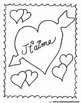 French Coloring Pages Colouring France Kids Getcolorings Designlooter Printable Valentine Activities Getdrawings 7kb 1800 sketch template