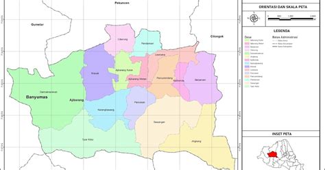 peta administrasi kecamatan ajibarang kabupaten banyumas neededthing