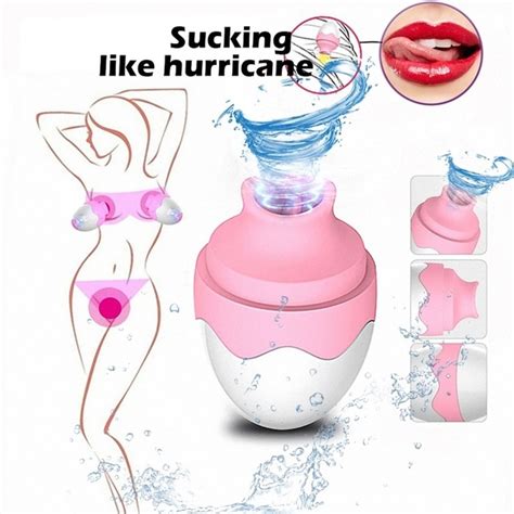 Electric Sucking With Tongue Lick Massager Body Massage For Women Sale