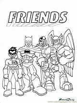 Coloring Pages Comic Comics Dc Book Marvel Strip Printable Future Color Others Getcolorings 60s Contemporary Print Getdrawings Colorings Insider Will sketch template