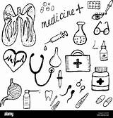 Medicina Medico Disegno Medische Icone Salva sketch template