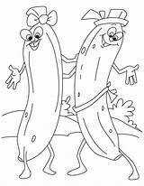 Coloring Banana Pages Kids Funny Dancing Bananas Printable Colouring Fruit Sheets Popular Library Clipart sketch template