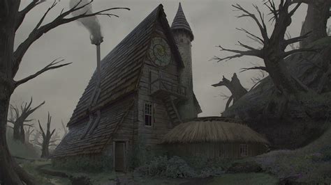 artstation witch house