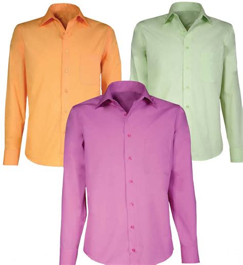 heren overhemd met lange mouwen en verkrijgbaar  vijf verschillende kleuren qs bedrijfskleding
